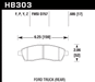 Hawk Performance HB303 Series Brake Pad 0.685 in. thick