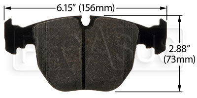 Hawk Performance brake pads part HB325 fits Performance Hb325 Series
