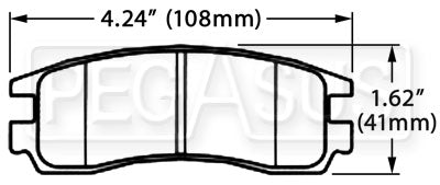 Hawk Performance HB359 Series Brake Pad