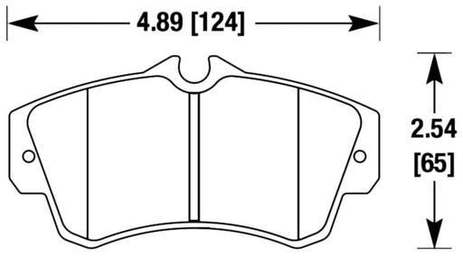 Hawk Performance brake pads part HB377 fits Performance Hb377 Series