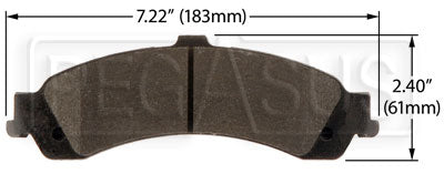 Hawk Performance HB385 Series Brake Pad