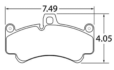 Hawk Performance HB483 Series Brake Pad