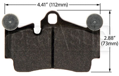 Hawk Performance brake pads part HB502 fits Performance Hb502 Series