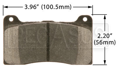 Hawk Performance HB542 Series Brake Pad