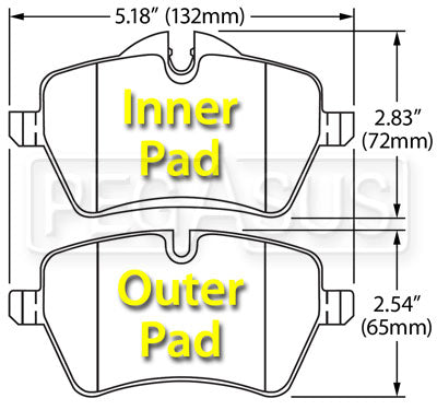 Hawk Performance HB560 Series Brake Pad