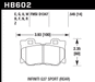 Hawk Performance HB602 Series Brake Pad 0.545 in. thick