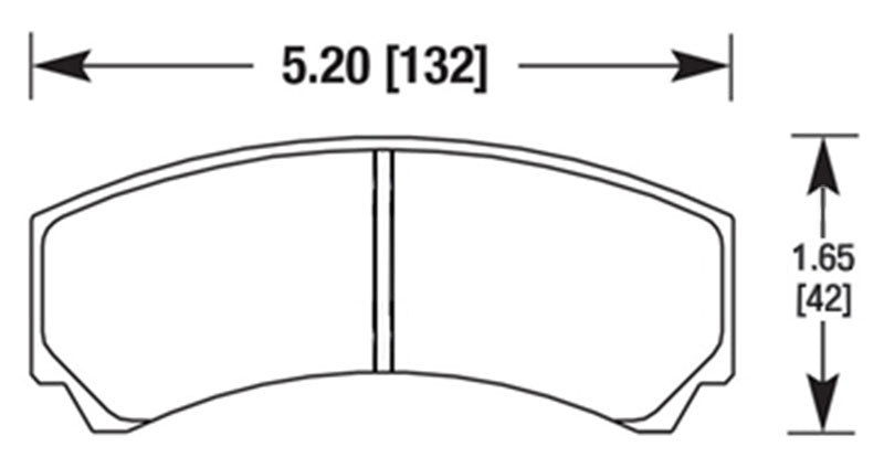 Hawk Performance HB718 Series Brake Pad