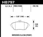 Hawk Performance HB544 Series Brake Pad 0.628 in. thick