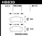 Hawk Performance HB548 Series Brake Pad 0.510 in. thick