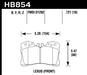 Hawk Performance HB788 Series Brake Pad 0.745 in. thick