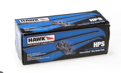Hawk HB122 Brake Pads Alcon CAR89 Calipers