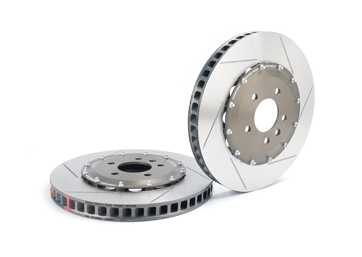 Exige V6 (Race Version) 2-piece Floating Brake Rotors (Front) — Alcon ...