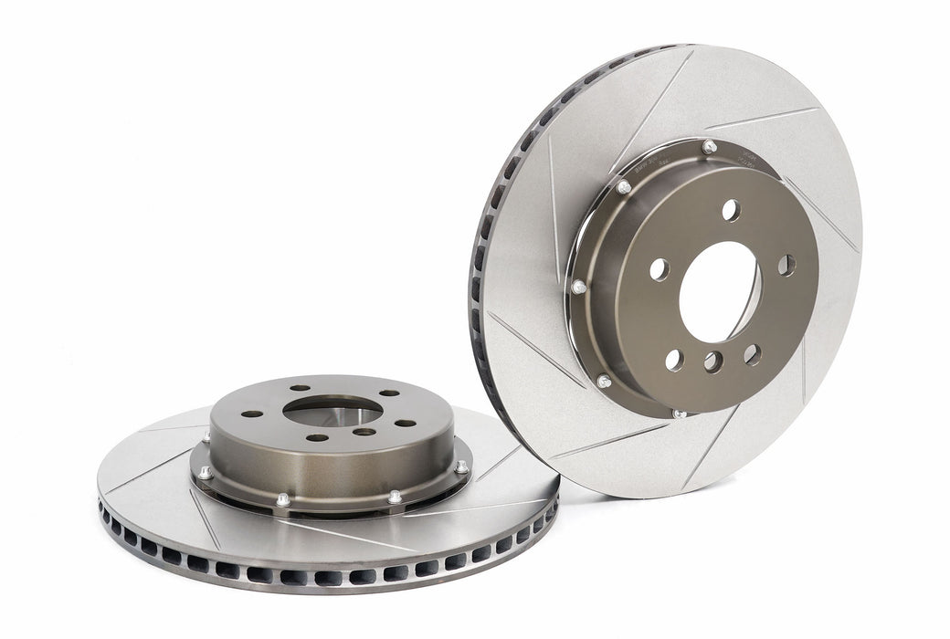 BMW M Performance / M Sport (160mm E-brake Drum) Performance 2 Piece Rotors - (Rear) 345mm x 24mm (13.58" x 0.94")