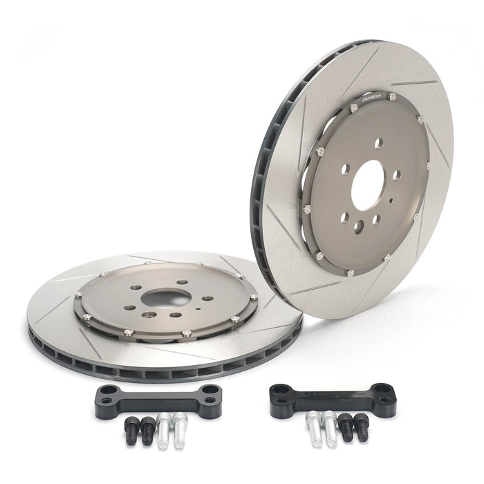 Tesla Model 3/Y AWD Performance - Larger Rotor Performance 2 Piece Rotors - (Rear) 370/380x23mm