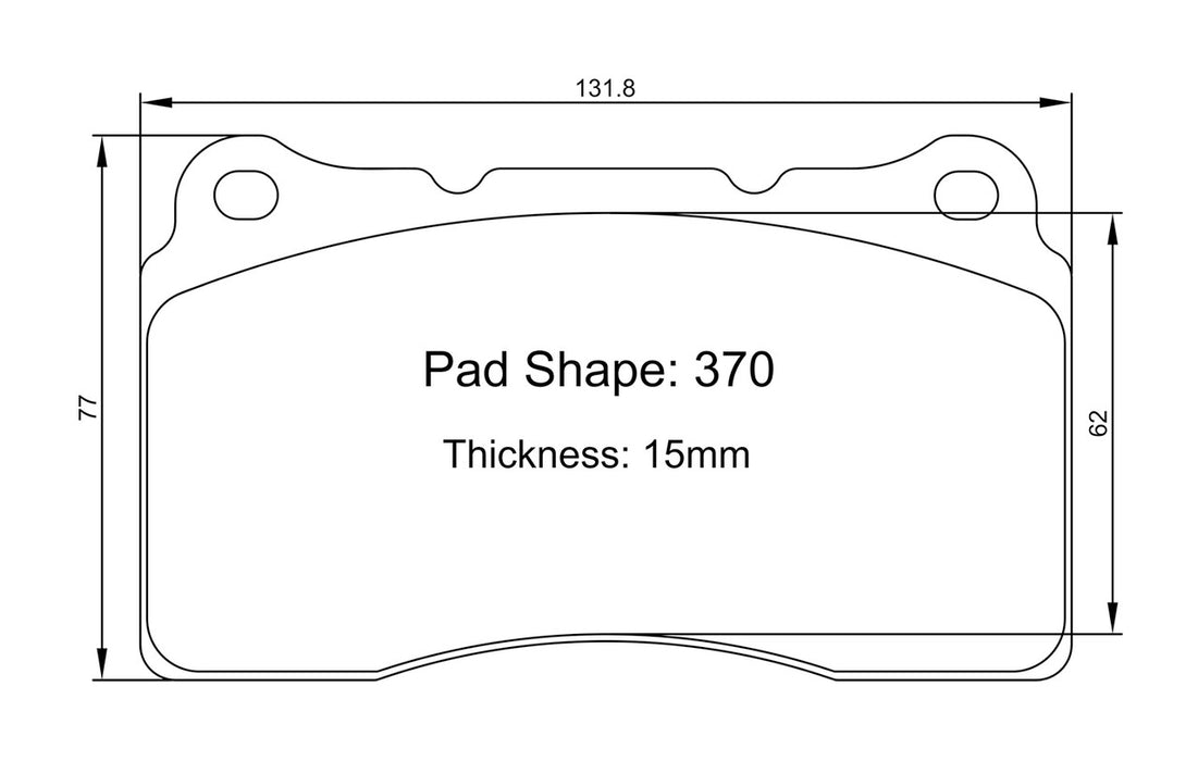 Winmax W-Series/PBP 370 Brake Pads