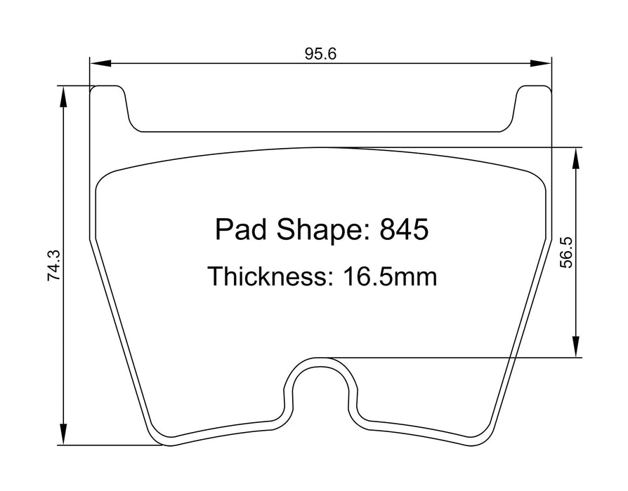 Audi RS5 B8 (Front) Performance 2-Piece Rotor and Brake Pad Package