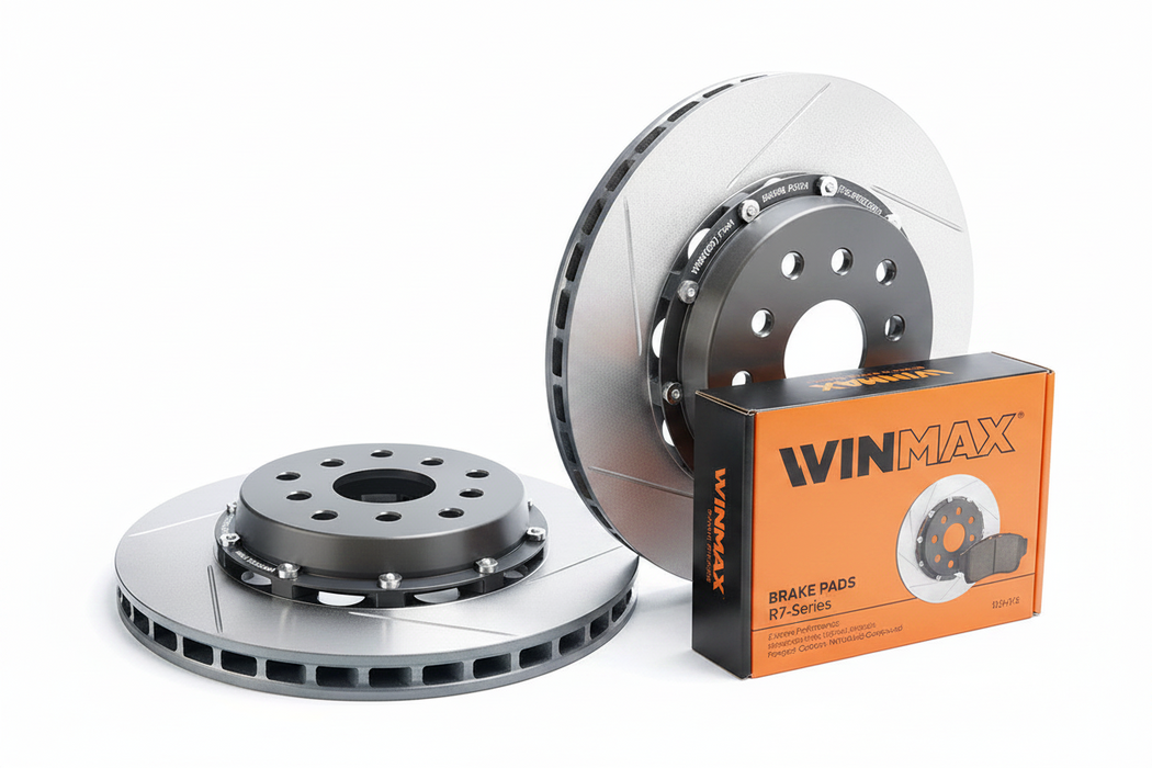Audi RS5 B9 / B9.5 (Rear) Performance 2-Piece Rotor and Brake Pad Package