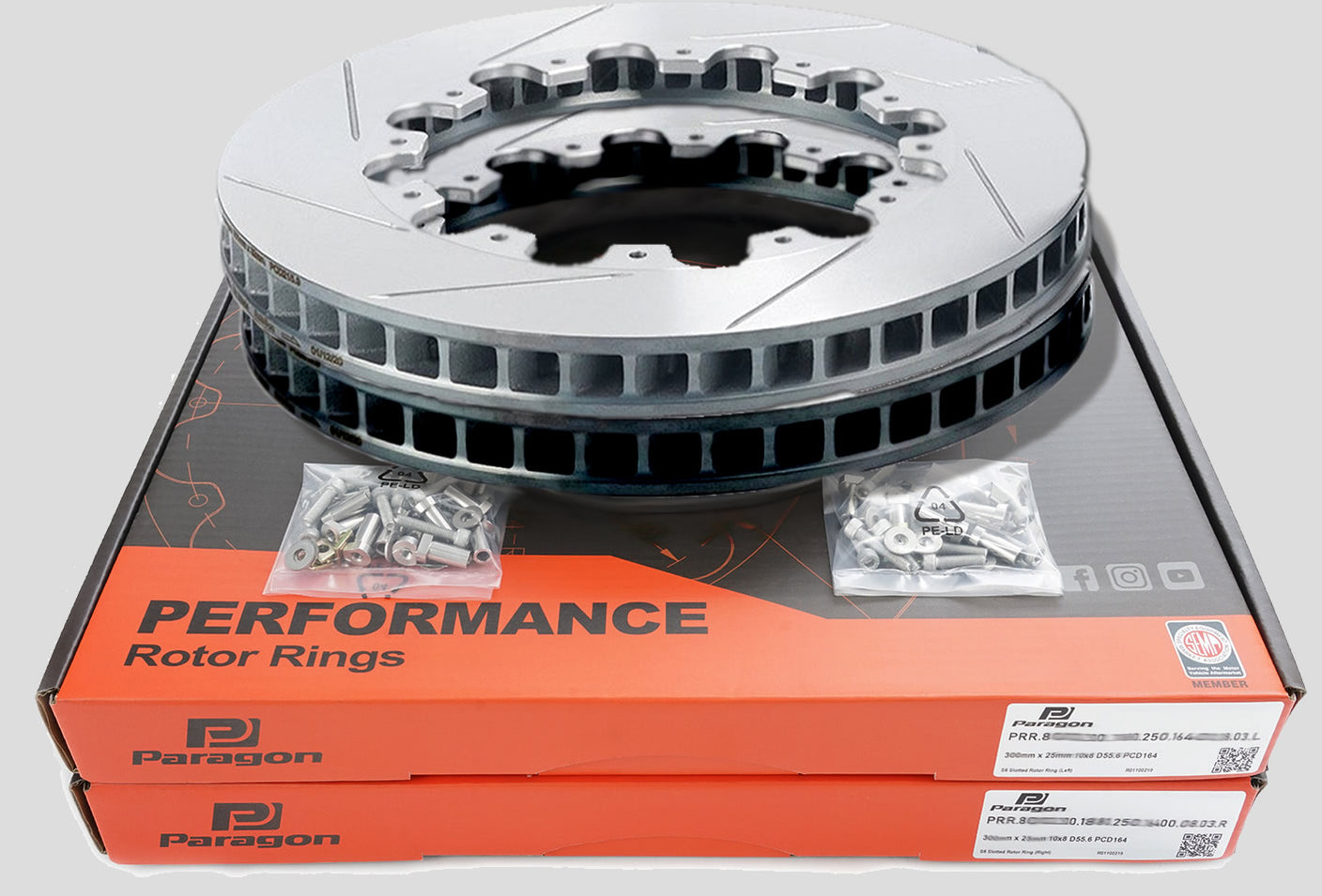 Replacement Rotors — Alcon Brake Kits