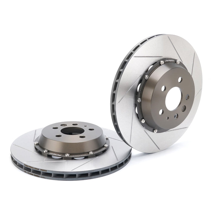 Tesla Model 3 AWD Performance / Model Y (Front) Performance 2-Piece Rotor and Brake Pad Package