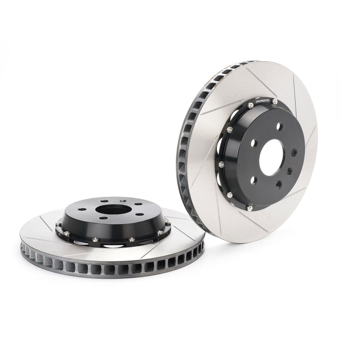 Tesla Model S / Model X (Front) Performance 2-Piece Rotor and Brake Pad Package