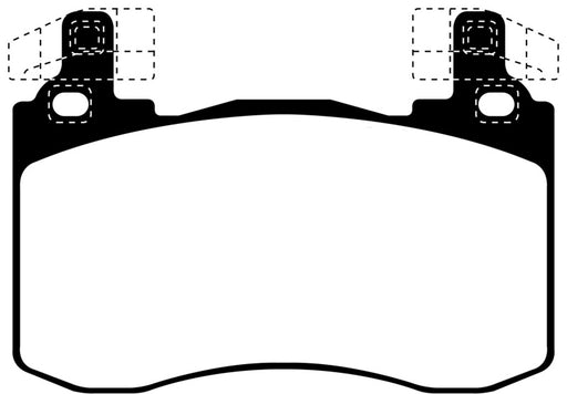 EBC redstuff brake pads front fits 2017 Kia Stinger 3 3l Twin Turbo