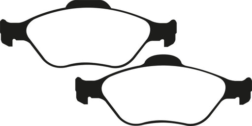 EBC greenstuff brake pads front part DP2197 fits 2008 Lotus 2 Eleven 1 8 Supercharged