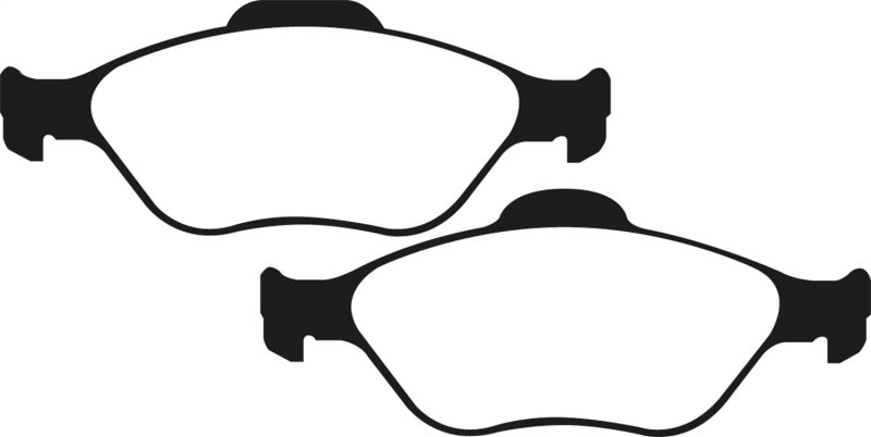 EBC greenstuff brake pads front part DP2197 fits 2008 Lotus 2 Eleven 1 8 Supercharged