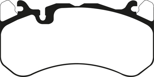 EBC redstuff brake pads front fits 2013 14 Audi Rs7 4 0tt W Cast Iron