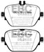 EBC redstuff brake pads rear fits 2019 Mercedes Benz Cls53 Amg C257 3 0l Turbo