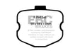 EBC redstuff brake pads rear part DP31771 fits 2010 13 Chevrolet Corvette C6 6 2 Grand Sport