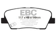 EBC redstuff brake pads rear fits 2011 Hyundai Equus 4 6