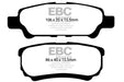 EBC yellowstuff brake pads rear fits 2011 14 Chrysler 200 2 4