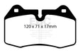 EBC yellowstuff brake pads front fits 1994 99 Bmw M5 3 8 E34