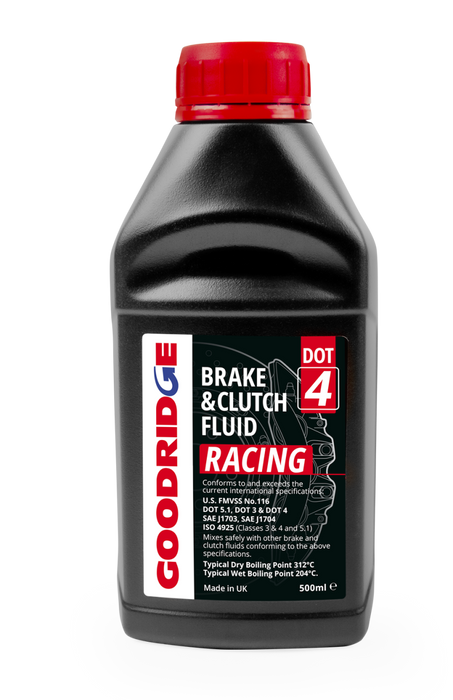 Goodridge brake fluid fits Goodridge 500ml Racing Dot 4
