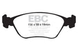 EBC yellowstuff brake pads front fits 1998 05 Volvo C70 2 3 Turbo T5 16in Wheels