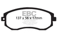 EBC greenstuff brake pads front part DP21884 fits 2012 Scion Fr S 2