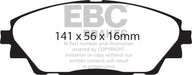 EBC redstuff brake pads front fits 2014 Mazda 3 2 0 Japan Build