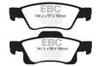EBC ultimax brake pads rear part UD1498 fits 2011 Dodge Durango 3 6 Ultimax2