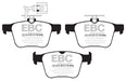 EBC redstuff brake pads rear fits 2018 Audi Tt Quattro