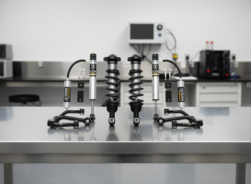 ICON coilovers front fits Icon 2022 Toyota Tundra 2 3 5in Stage 5 3 0 Suspension System Tubular