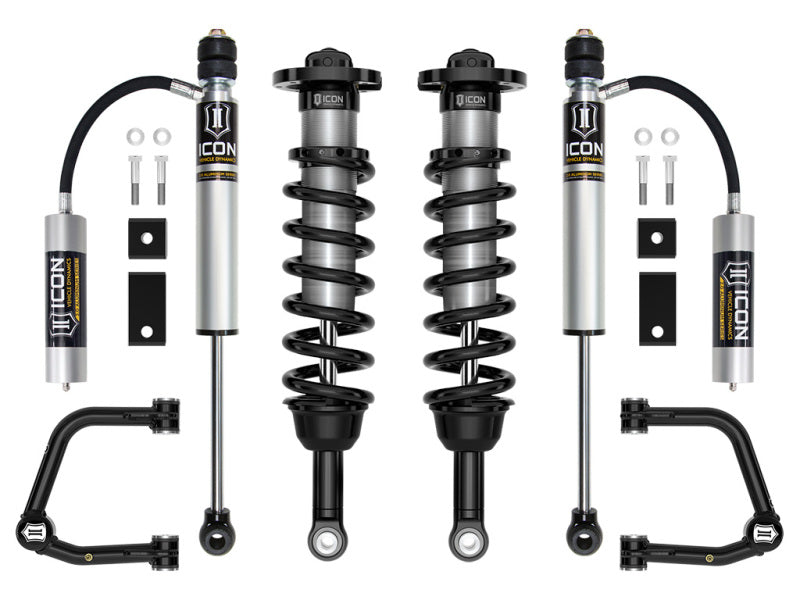 ICON coilovers front fits Icon 2022 Toyota Tundra 2 3 5in Stage 5 3 0 Suspension System Tubular
