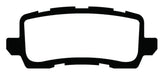 EBC redstuff brake pads rear fits 2013 Acura Rlx 3 5