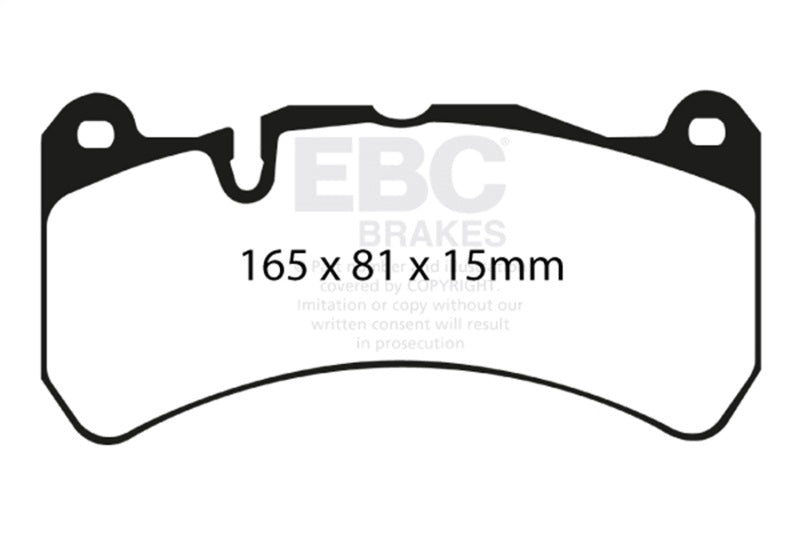 EBC bluestuff brake pads front fits 2007 08 Ferrari 430 Scuderia 4 3