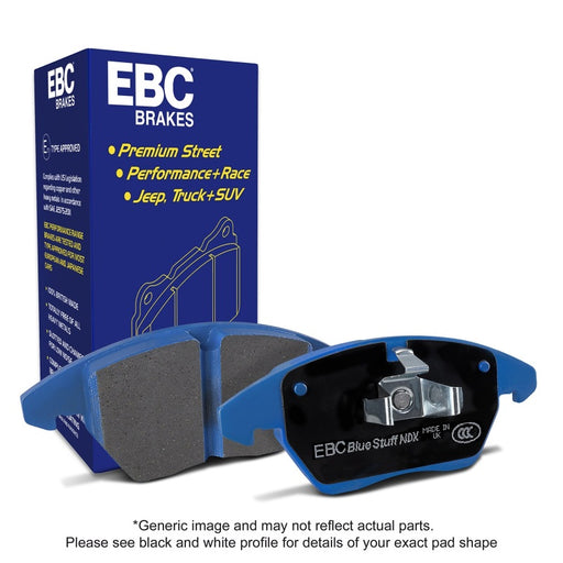 EBC bluestuff brake pads front fits 2012 18 Ford Focus ST