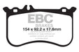 EBC yellowstuff brake pads front fits 2010 11 Mercedes Benz Cl550 5 5 Amg Sport Pkg