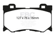 EBC yellowstuff brake pads front fits 2008 13 Infiniti Fx50 5 0