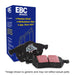 EBC ultimax brake pads front part UD1094 fits 2005 Nissan Frontier 2 5 2wd Ultimax2