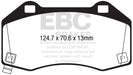 EBC yellowstuff brake pads front fits 2016 Mazda Miata Mx 5 17 20 Fiat 124 Spider Abarth