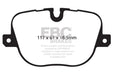 EBC greenstuff brake pads rear part DP62068 fits 2010 12 Land Rover Range Rover 5 0 Supercharged