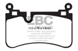 EBC redstuff brake pads rear fits 2008 13 Mercedes Benz C63 Amg W204 6 2